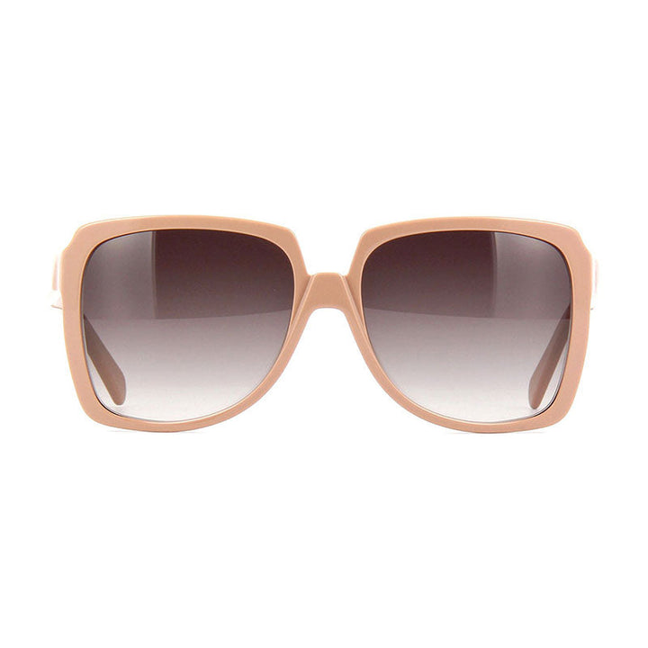 Celine Sunglasses Square Full Rim, Nude Frame and Gradient Roviex Lens CL40146I59K