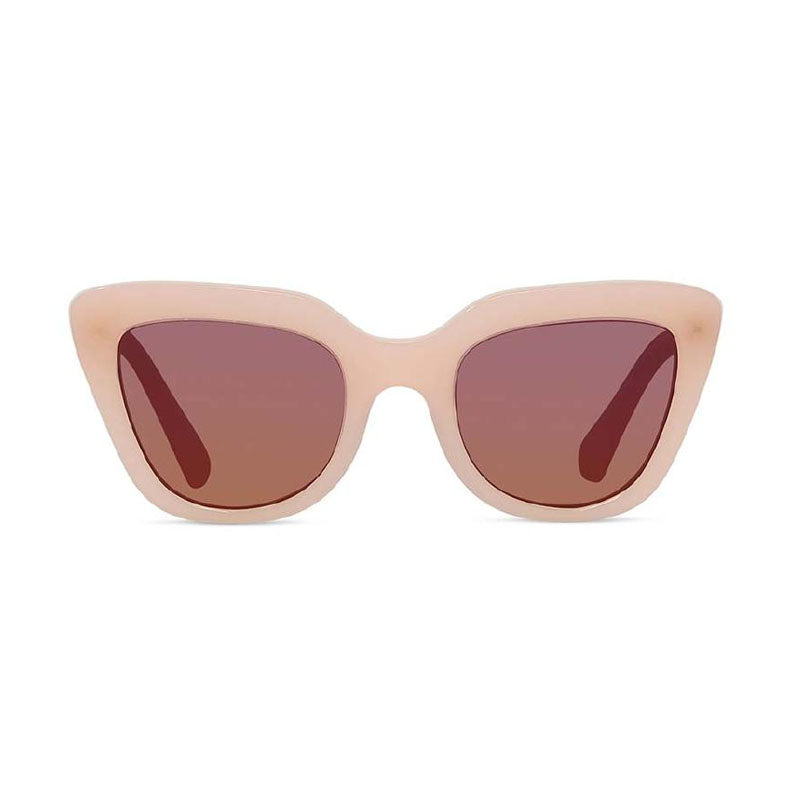 Stella McCartney Sunglasses Butterfly Full Rim, Shiny Pink Frame and Violet Mirror Lens SC4013IK72U