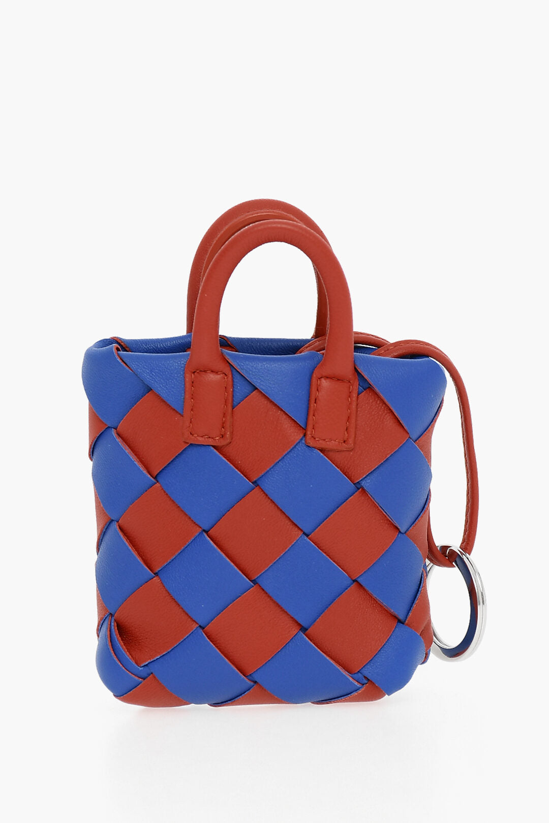 Bottega Veneta Bicolor Intreccio Soft-leather Bag-shaped Charm