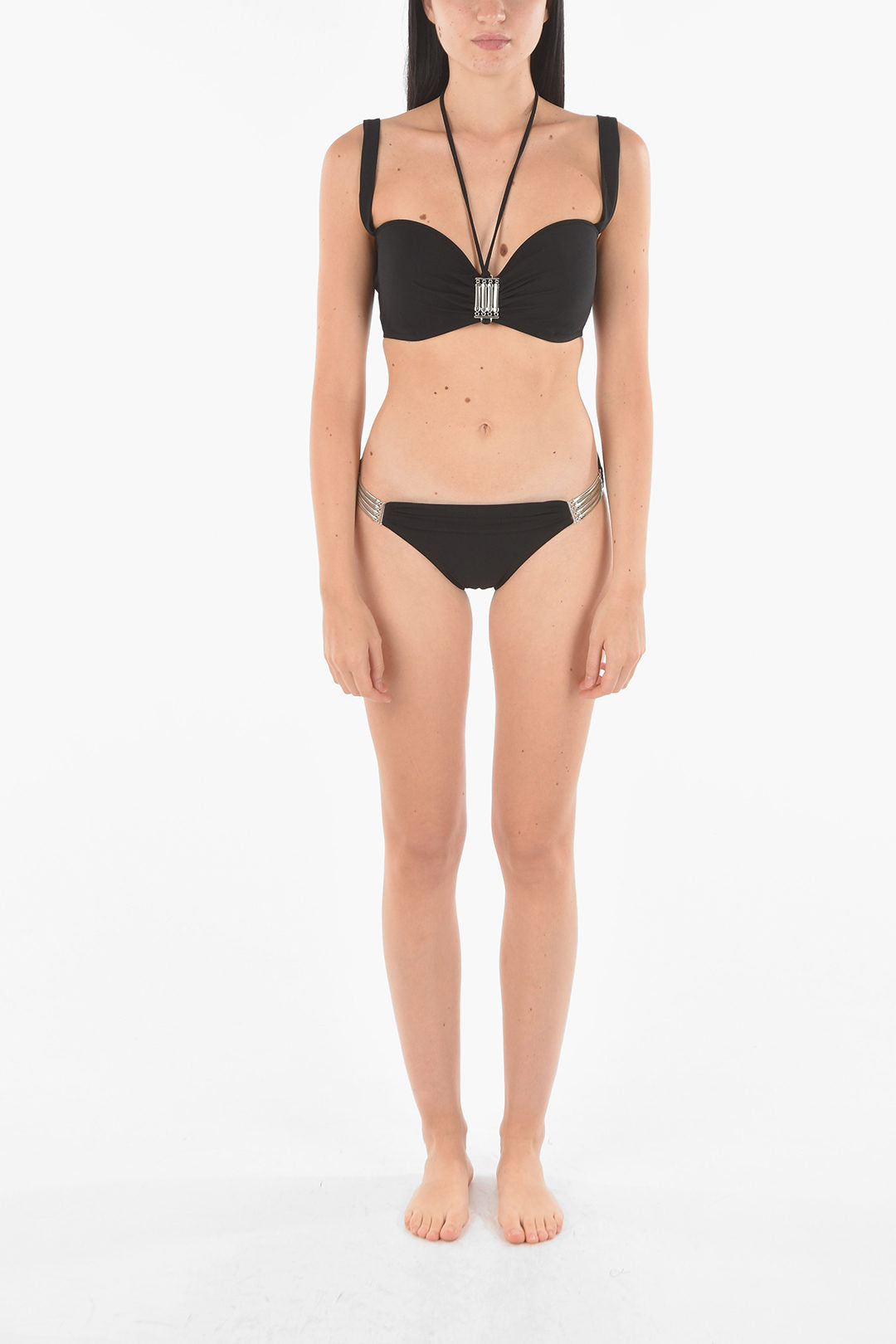 Pain de Sucre Bikini Bottom with Jewel Details