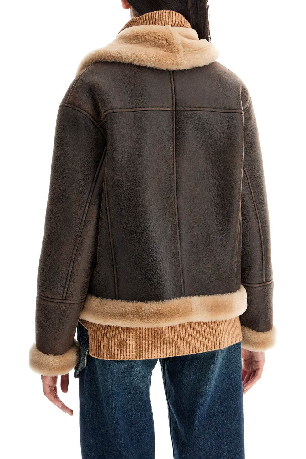 Clothing - Blancha Shearling Jacket - 242839DGC000004 - A0001 - 44 - Ask Me Wear