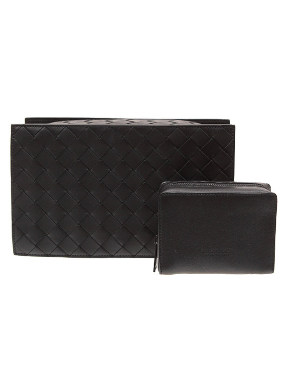 Accessories - Wallets & Purses - Bottega Venata Intrecciato Leather Wallet - 8091486998 - Ask Me Wear