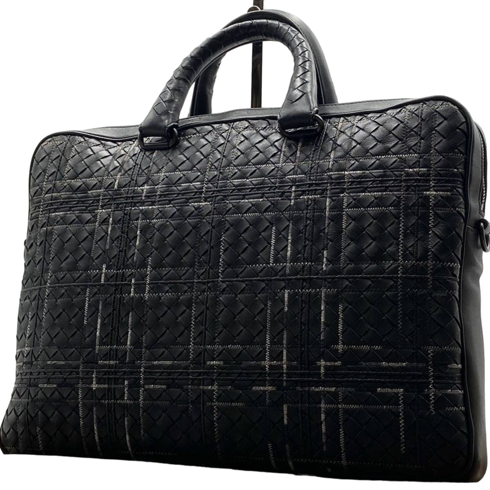 Bottega Veneta - Bags - Bottega Veneta Atlas Intrecciato Leather Briefcase - 8078652692 - Ask Me Wear