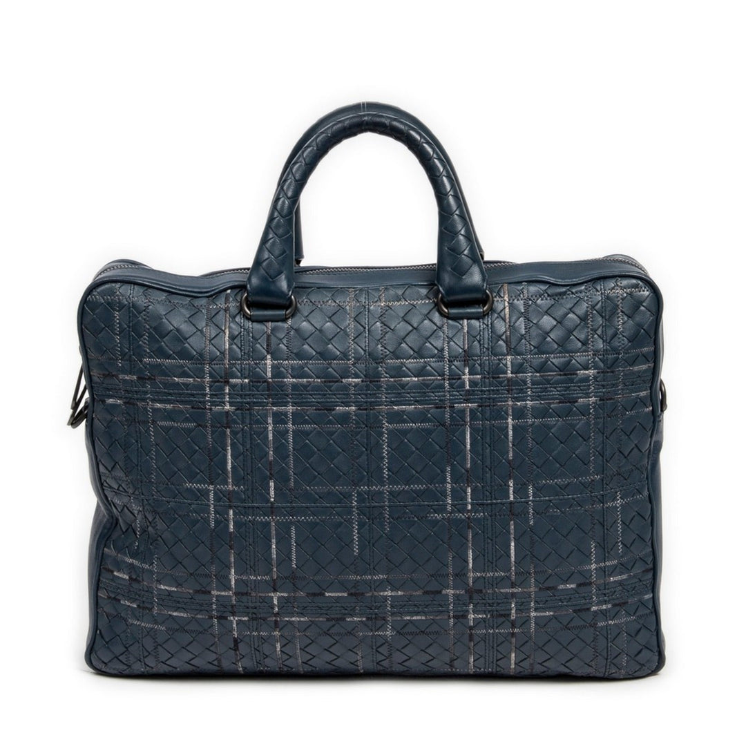 Bottega Veneta - Bags - Bottega Veneta Atlas Intrecciato Leather Briefcase - 8078652731 - Ask Me Wear