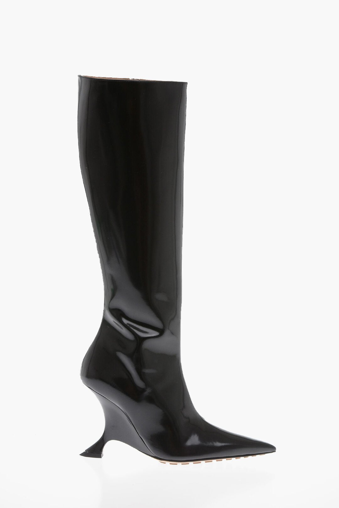 Shoes - Bottega Veneta Knee - Length ROCKET Boots with Wedge Heel 10cm - 8131253673 - Ask Me Wear