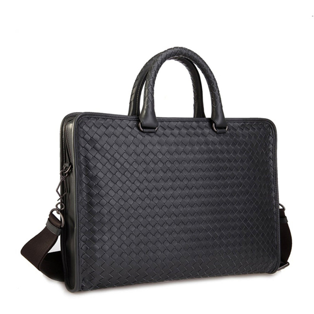 Bags - Bottega Veneta Leggero 2 - Way Men's Briefcase - 8053620311 - Ask Me Wear