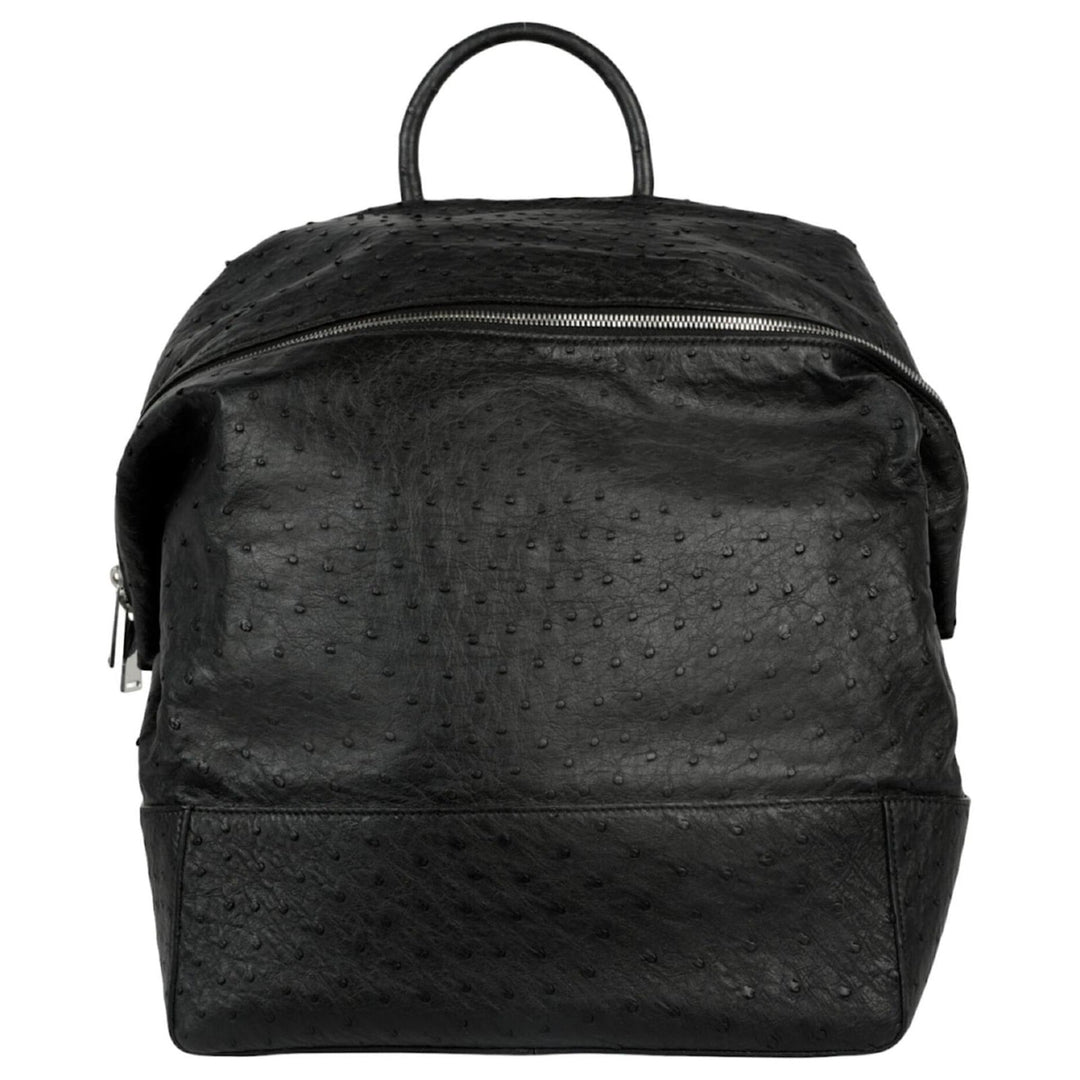 Bags - Bottega Veneta Ostrich Leather Outlet Backpack - 8091126410 - Ask Me Wear