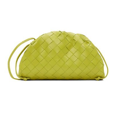 Bags - Bottega Veneta The Pouch Mini Intrecciato Leather - 585852VCPP1_3520_UNI - Ask Me Wear