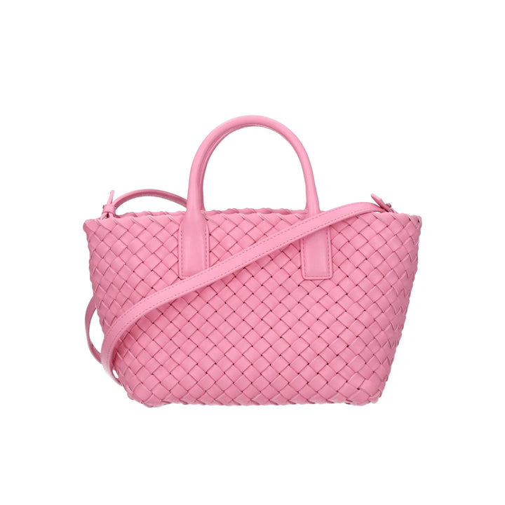 Bags - Bottega Veneta Top Handle Handbag Women Leather Pink - 709464V1OW1_5832_UNI - Ask Me Wear