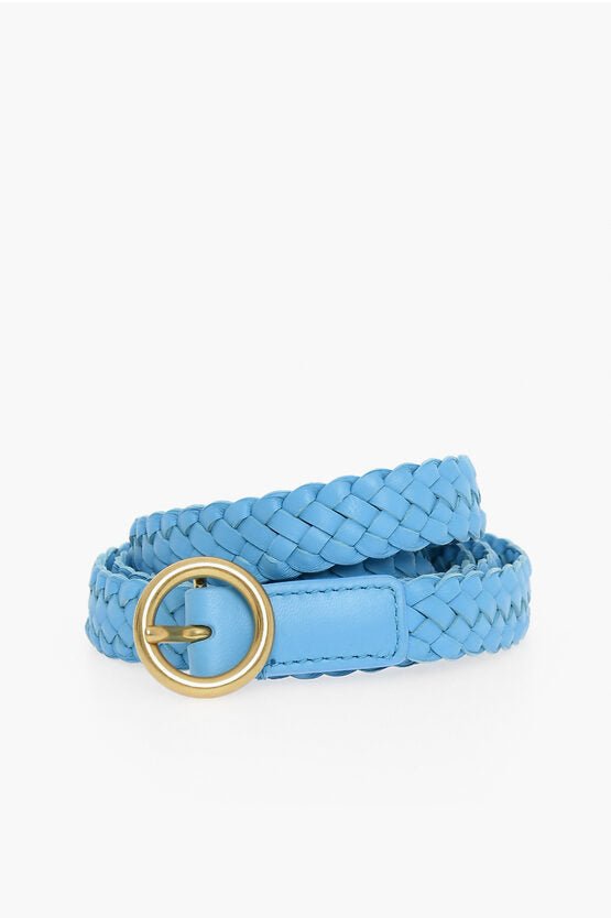 Accessories - Belts - Bottega Veneta Woven Leather Belt - 8088445661 - Ask Me Wear