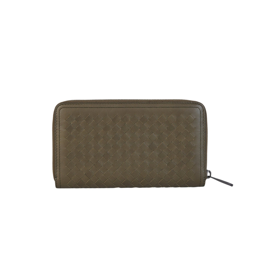 Bottega Veneta - Accessories - Wallets & Card Holders - Bottega Veneta Zip Around Long Leather Wallet - 551795V465Y2409 - Ask Me Wear