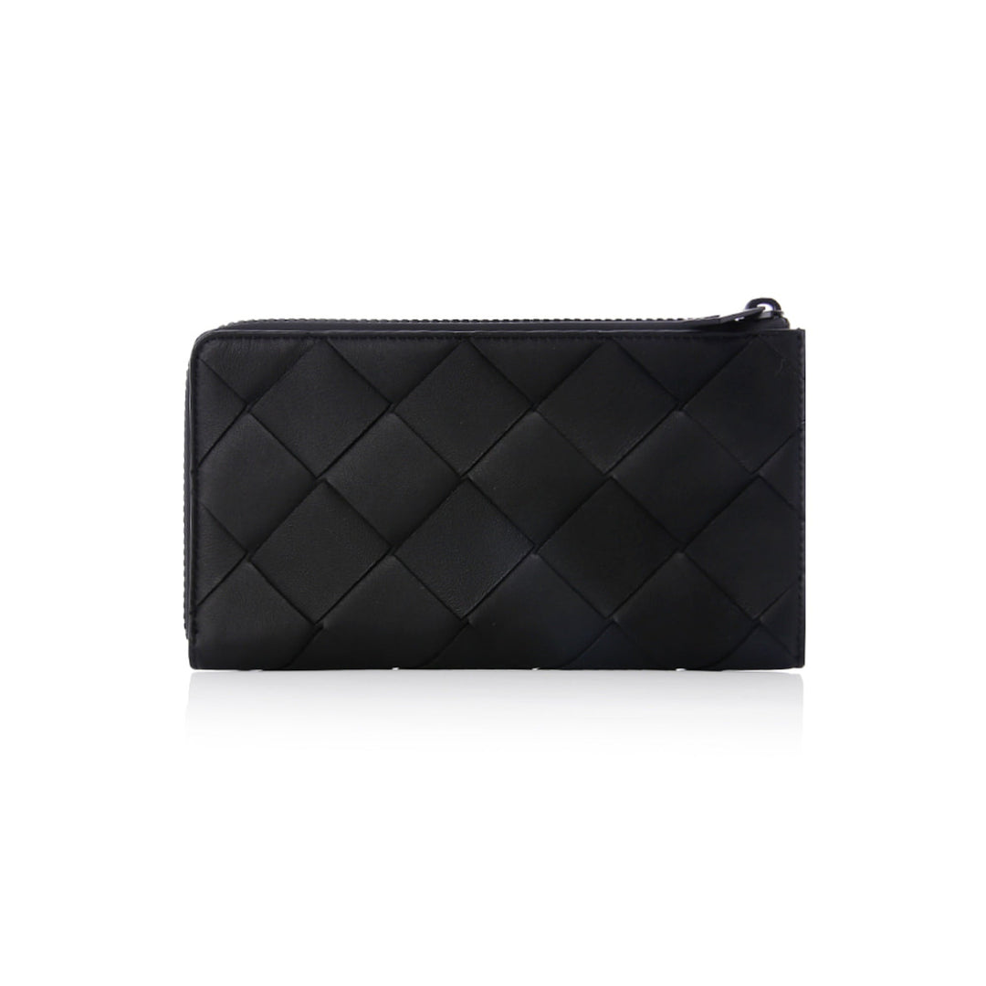 Bottega Veneta - Accessories - Wallets & Card Holders - Bottega Veneta Zipper Around Leather Wallet - 639330 VCQT5 1129 - Ask Me Wear