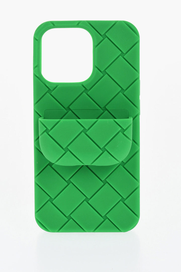 Bottega Veneta Braided Iphone 13 Pro Cover with with Airpods Holder