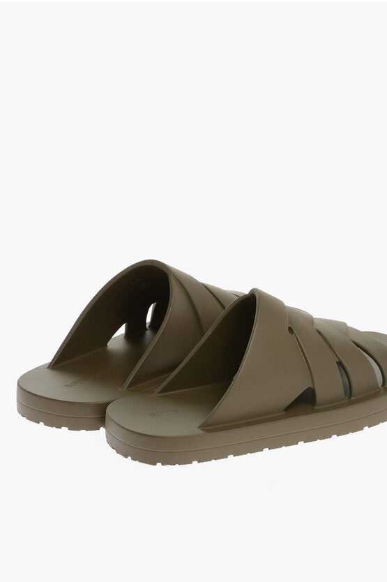 Bottega Veneta Braided Rubber Slippers