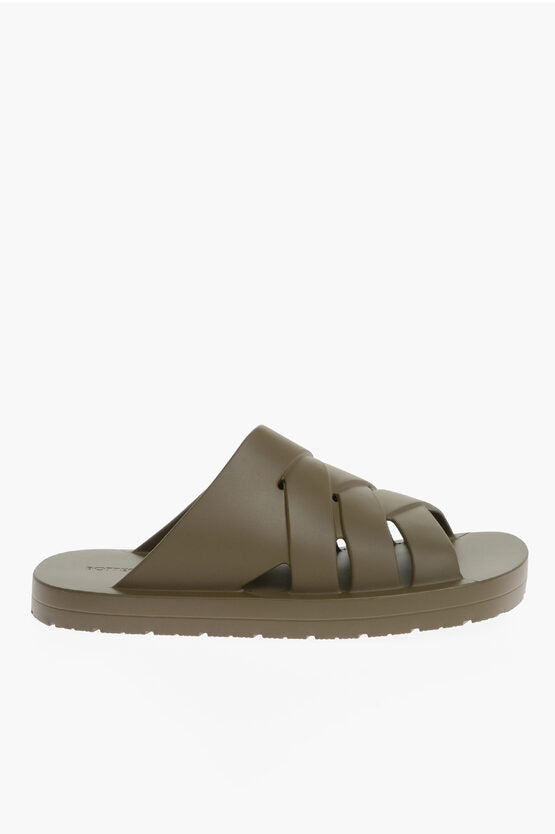 Bottega Veneta Braided Rubber Slippers