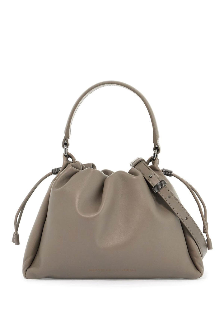 Bags - Brunello Cucinelli Handbag With Monile Embell - 242026ABS000004 - C8195 - os - Ask Me Wear