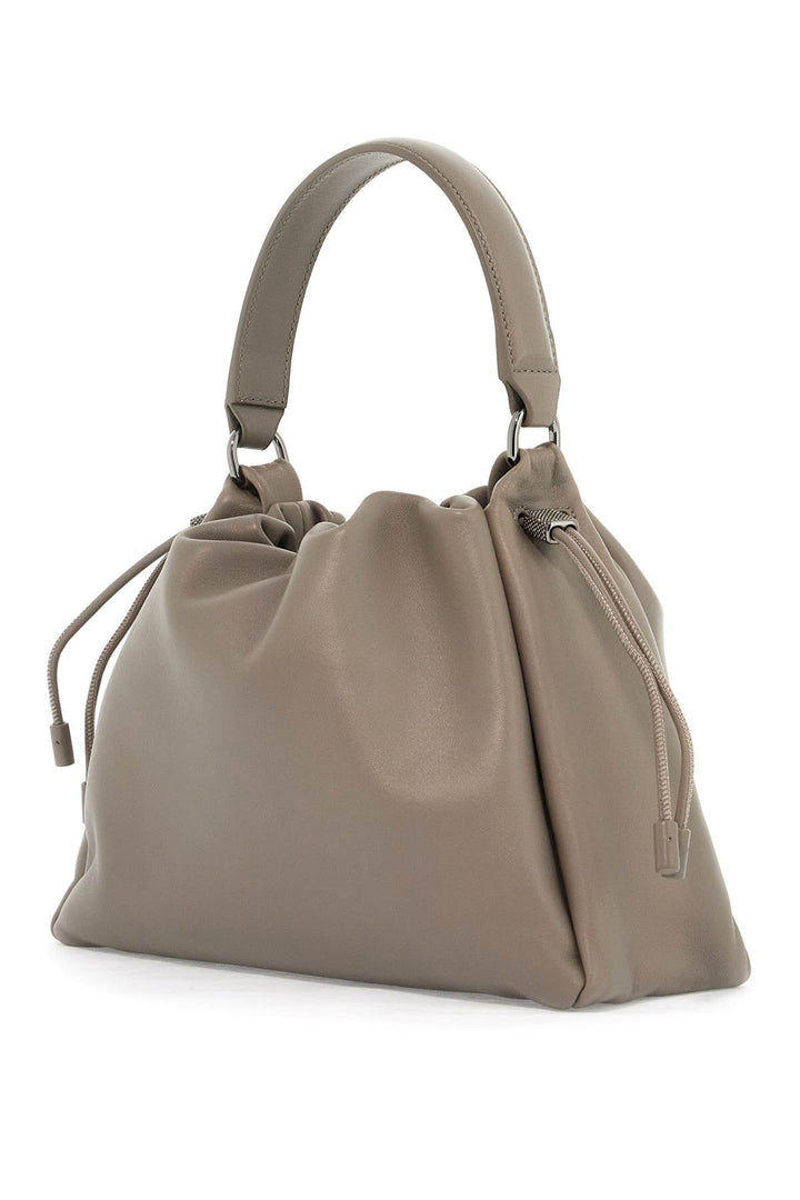 Bags - Brunello Cucinelli Handbag With Monile Embell - 242026ABS000004 - C8195 - os - Ask Me Wear