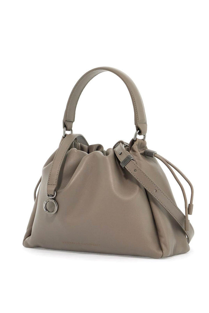 Bags - Brunello Cucinelli Handbag With Monile Embell - 242026ABS000004 - C8195 - os - Ask Me Wear