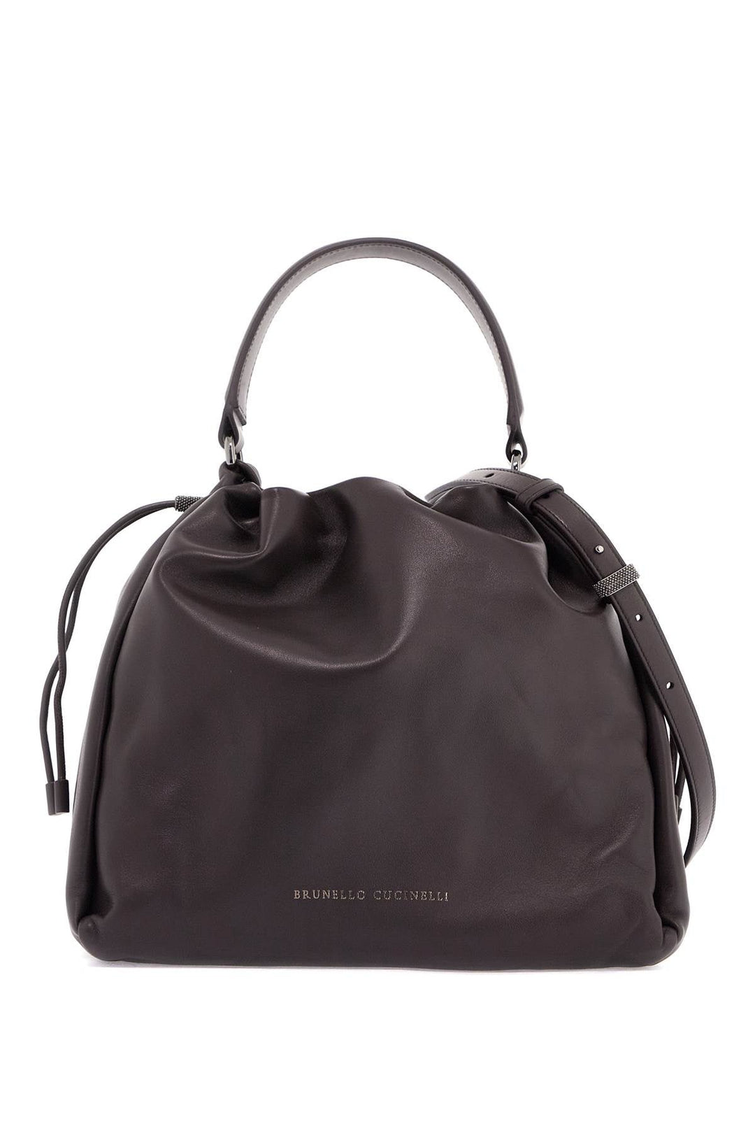 Bags - Brunello Cucinelli Handbag With Monile Embell - 242026ABS000008 - C8279 - os - Ask Me Wear