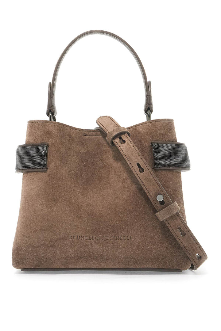 Bags - Brunello Cucinelli Handbag With Precious Bands - 242026ABS000001 - C8769 - os - Ask Me Wear