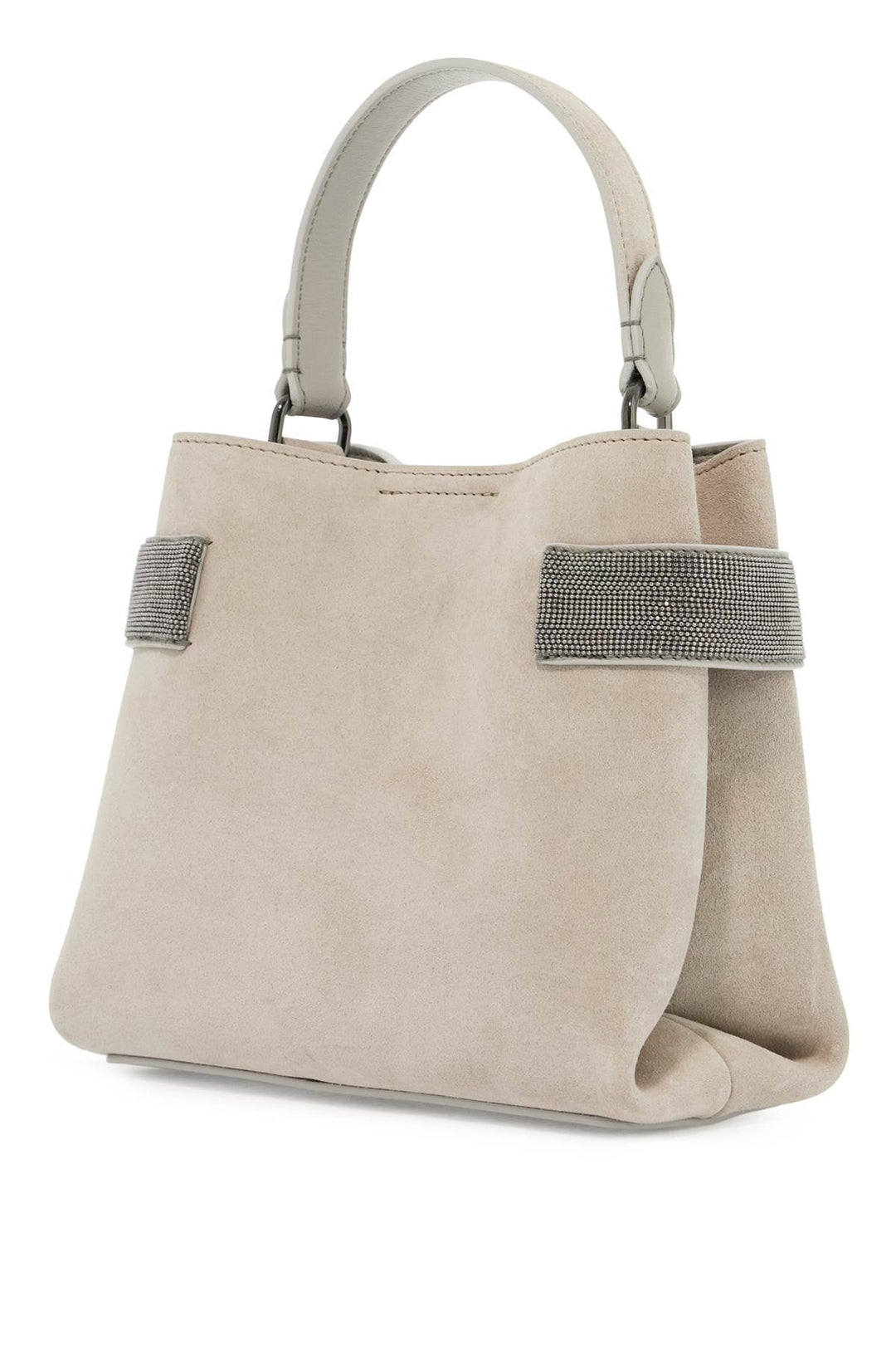 Bags - Brunello Cucinelli Handbag With Precious Bands - 242026ABS000003 - C9593 - os - Ask Me Wear