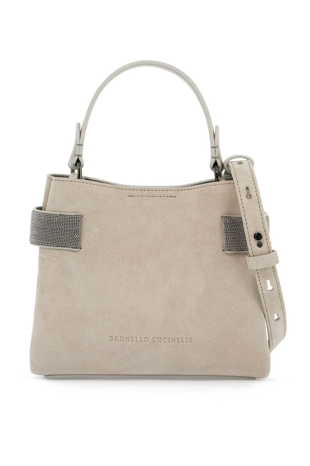 Bags - Brunello Cucinelli Handbag With Precious Bands - 242026ABS000003 - C9593 - os - Ask Me Wear