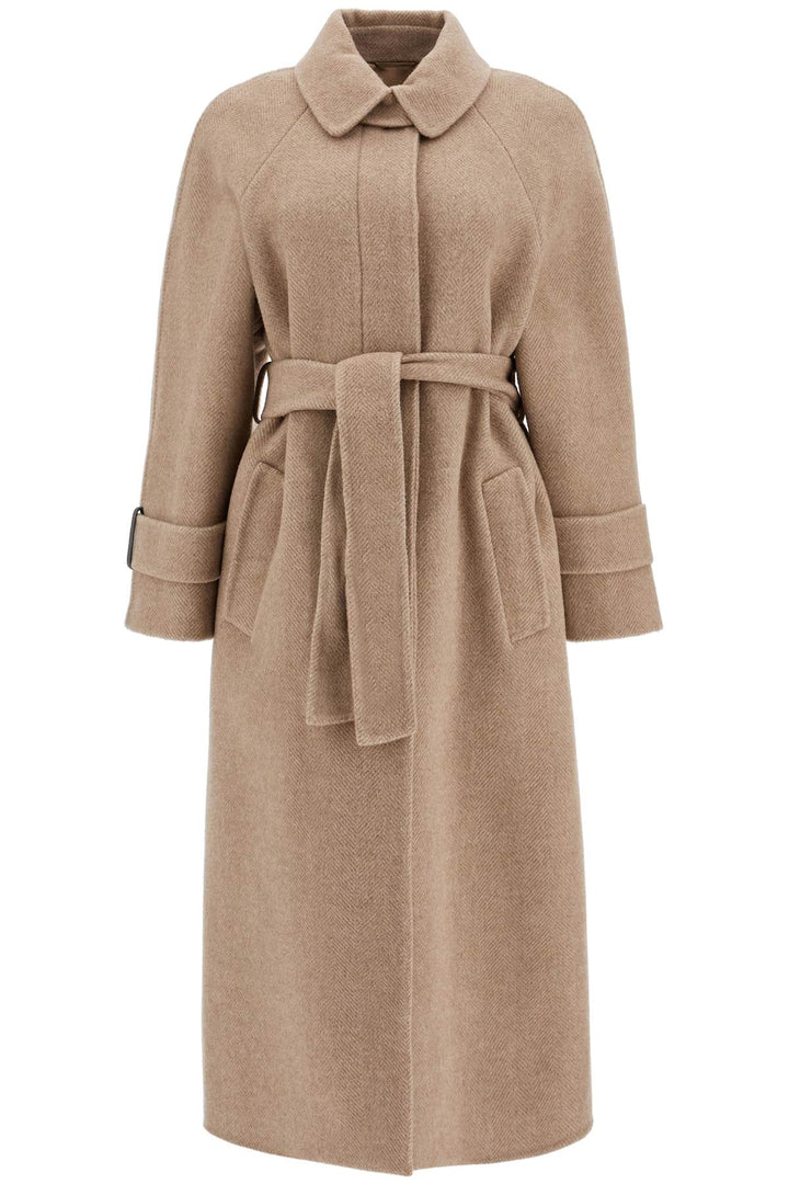 Clothing - Brunello Cucinelli Wool And Cashmere Coat With Belt - 242026DCA000004 - C001R - 40 - Ask Me Wear