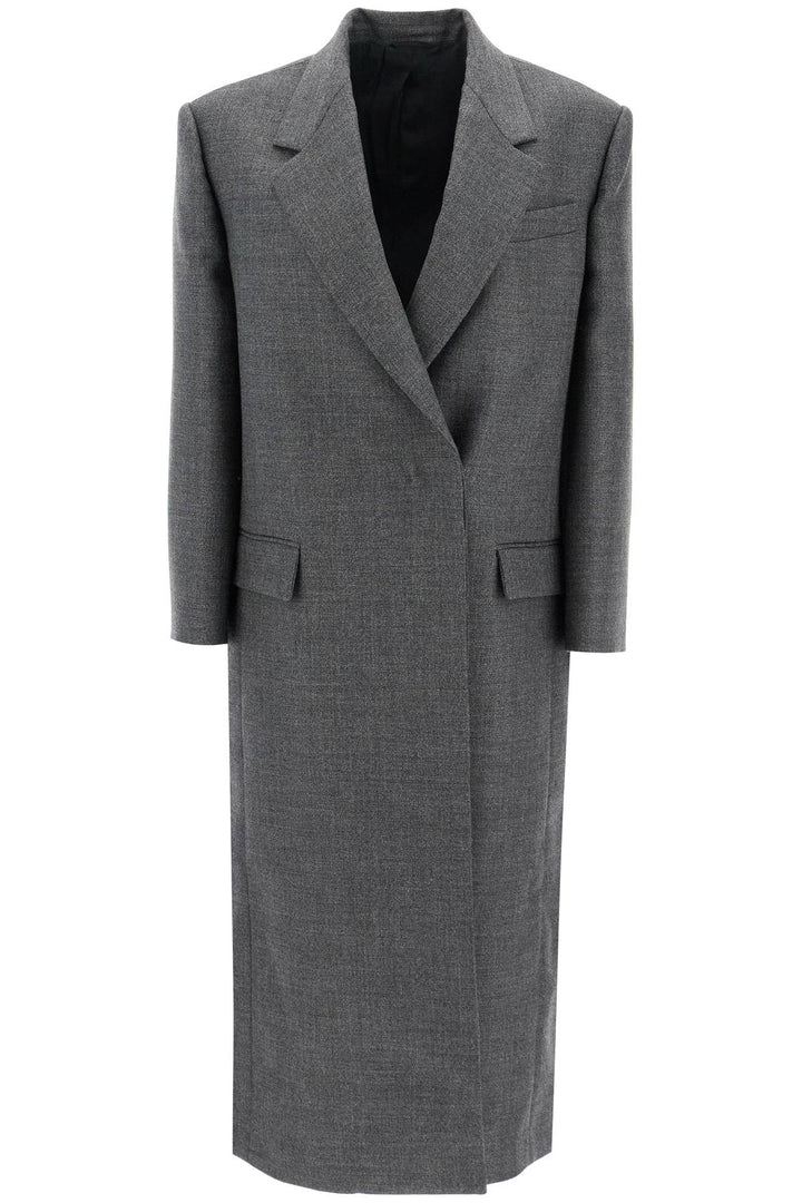 Clothing - Brunello Cucinelli Woolen Overcoat In Canvas Fabric - 242026DCA000003 - C002R - 40 - Ask Me Wear