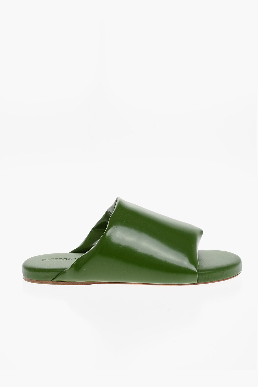 Bottega Veneta Brushed Leather Slippers