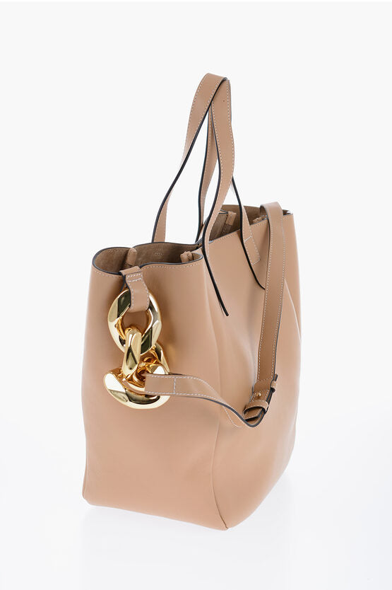 J.W.Anderson BUBBLEGUM Tote Bag with Chain Detail