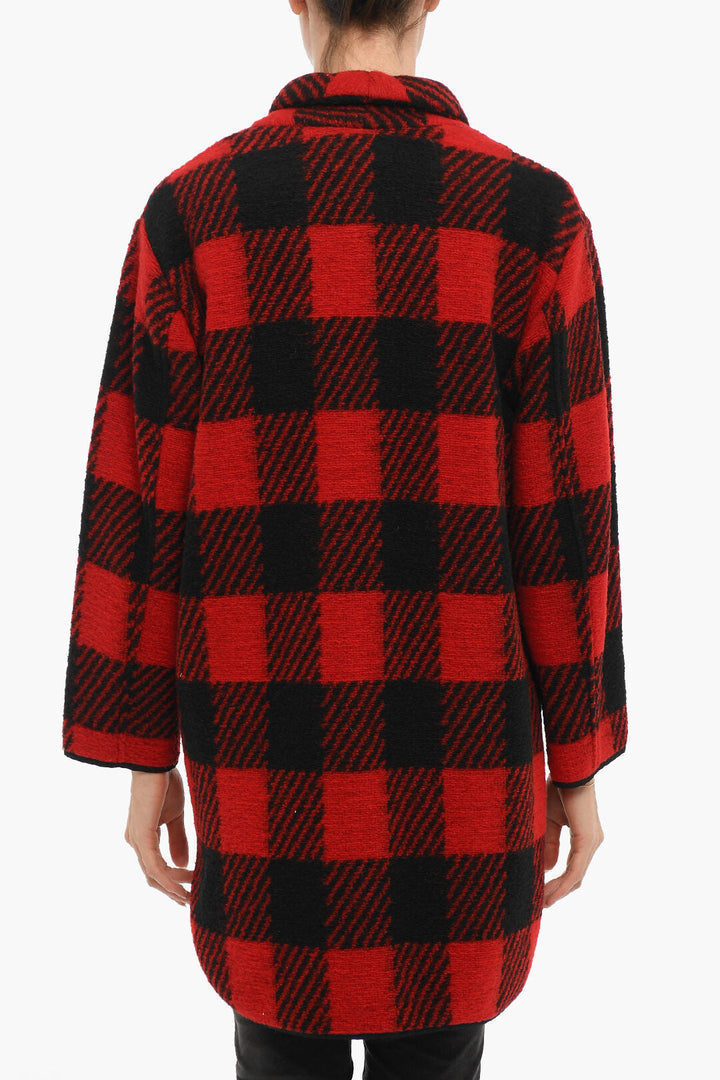 Woolrich Buffalo Checked Two-Tone GENTRY Coat