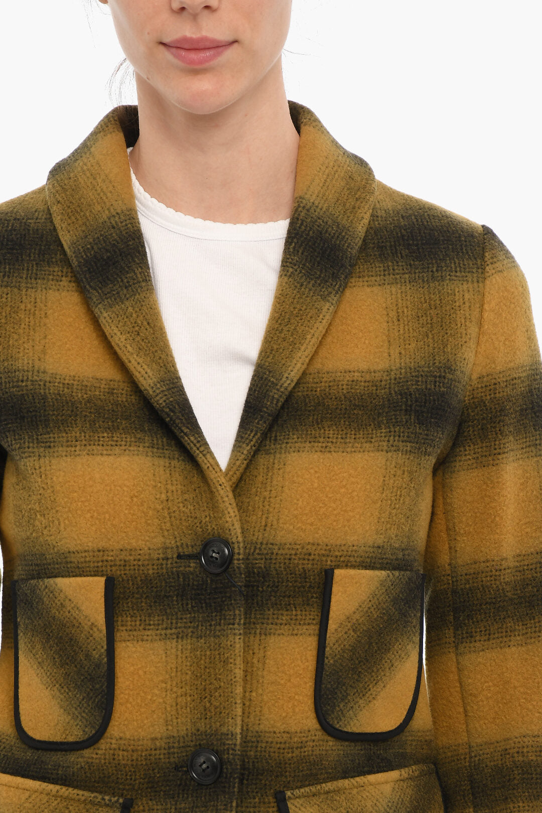 Woolrich Buffalo Shaded Checked RAILROAD Blazer