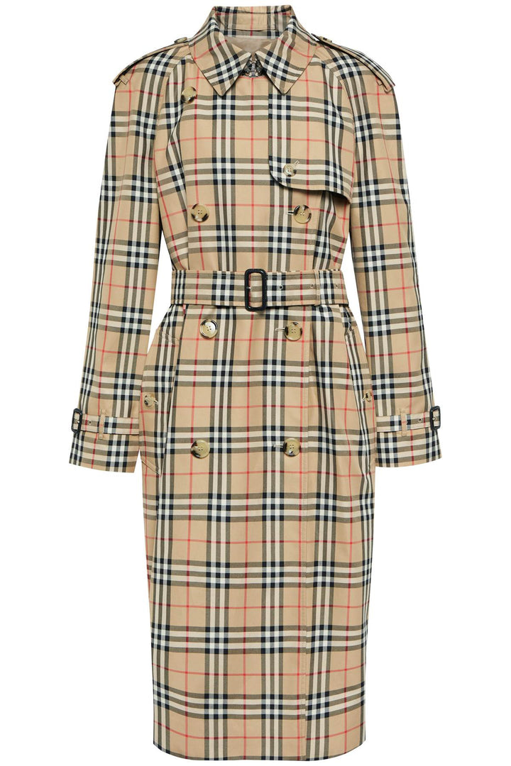 Clothing - Burberry Check Trench Coat - 232481DIM000008 - B7028 - 10 - Ask Me Wear