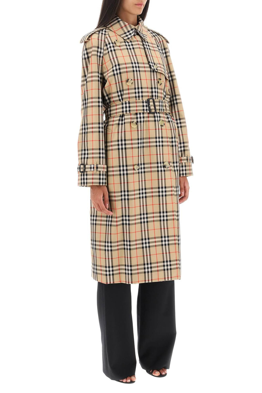 Clothing - Burberry Check Trench Coat - 232481DIM000008 - B7028 - 10 - Ask Me Wear