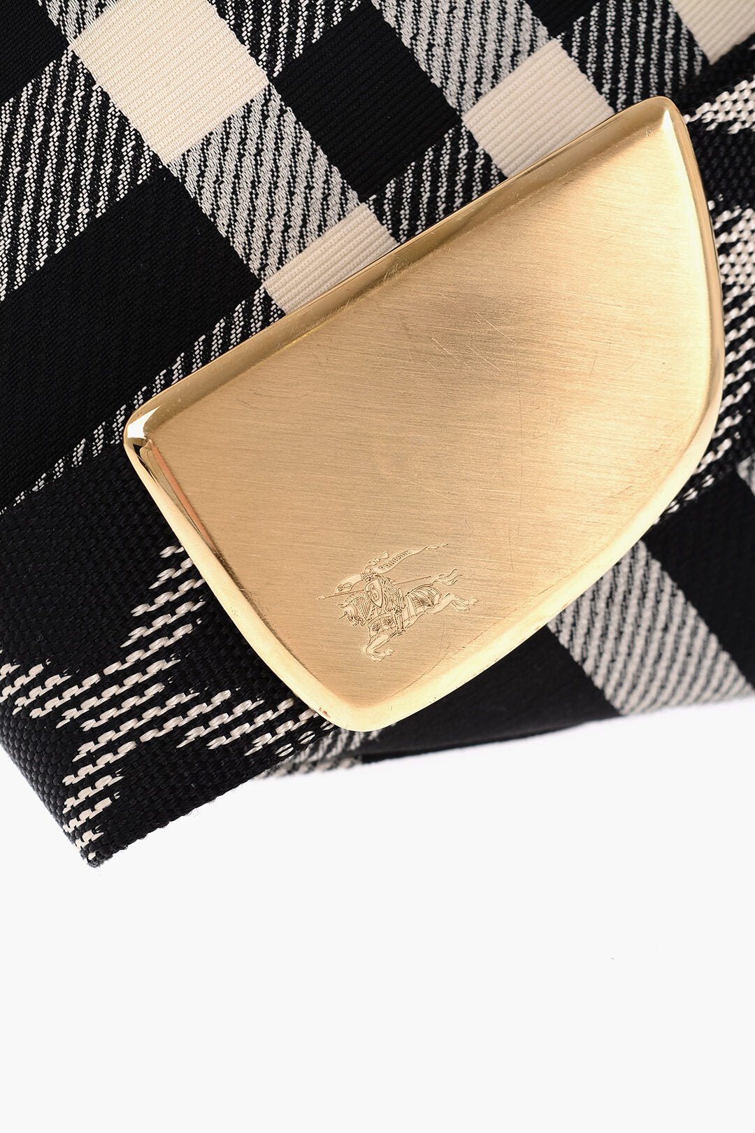 Other - Burberry Checked SHIELD MESSENGER Crossbody Bag with Golden Details - 5045705871123 - Ask Me Wear