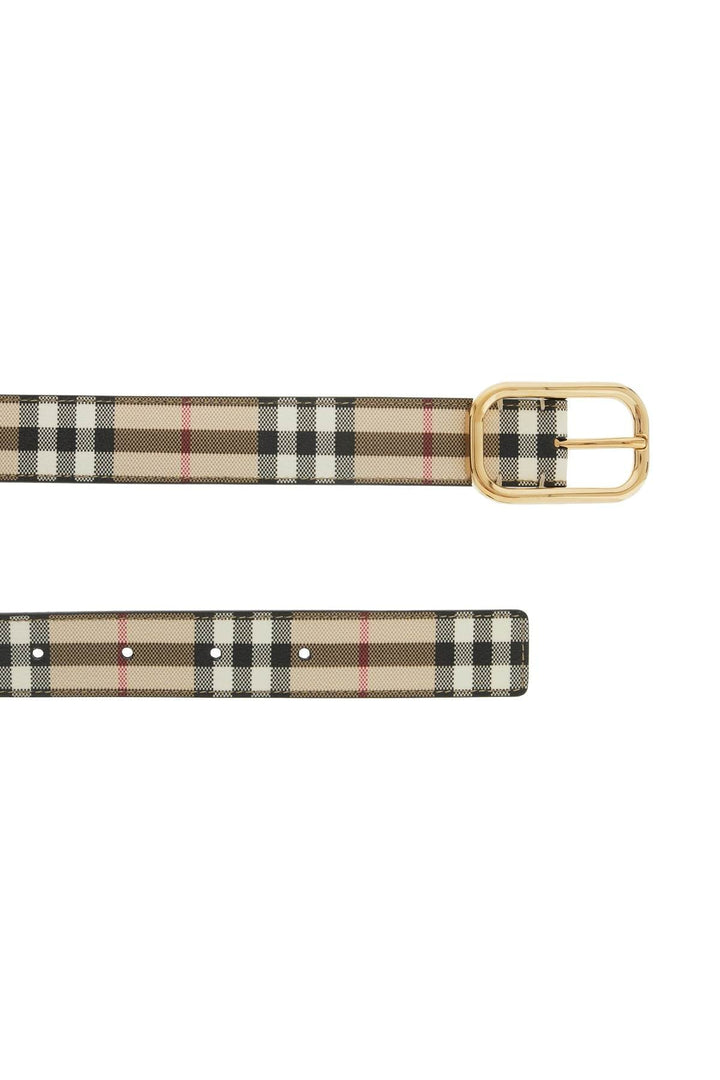 Belts - Burberry Ered Fabric Belt With Coating - 242481ACR000001 - A7026 - l - Ask Me Wear