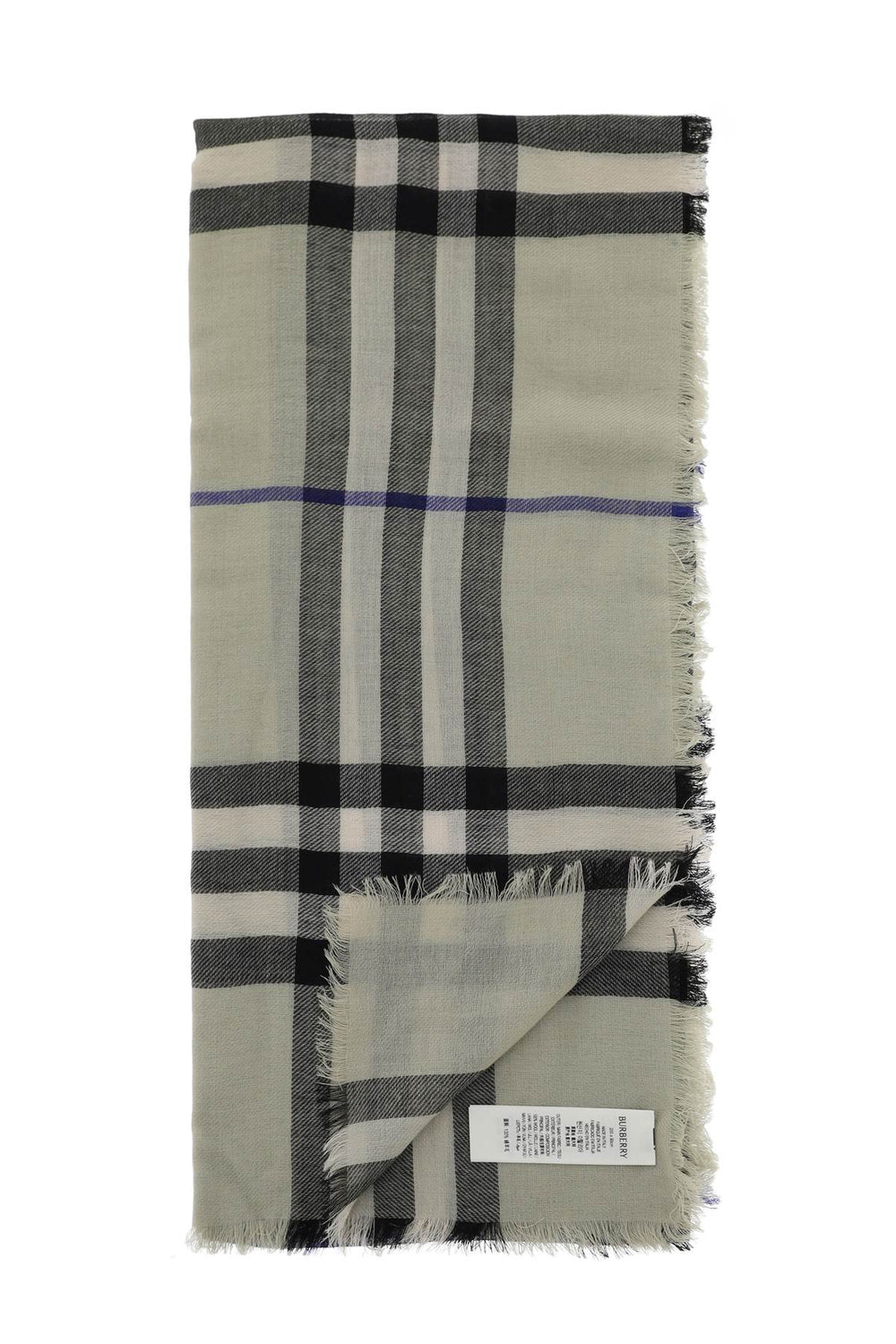 Accessories - Scarves - Burberry Ered Wool Stole - 241481YSC000024 - A3888 - os - Ask Me Wear