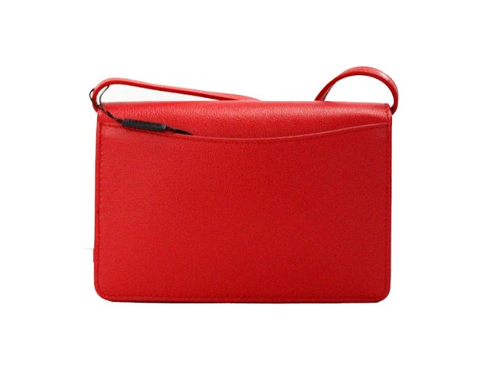  - Burberry Hampshire Small Red Embossed Logo Smooth Leather Crossbody Bag - 6531 - Ask Me Wear