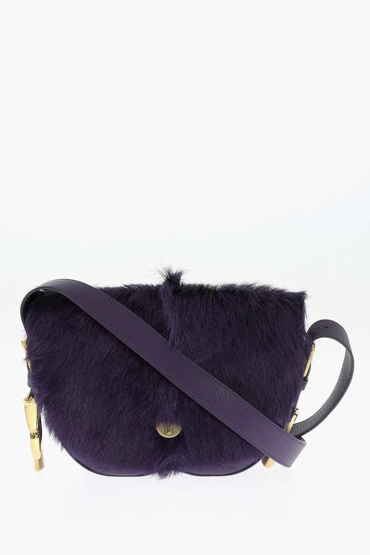 Other - Burberry Leather CHESS Satchel Bag with Pony - Fur Detail - 5045704120185 - Ask Me Wear