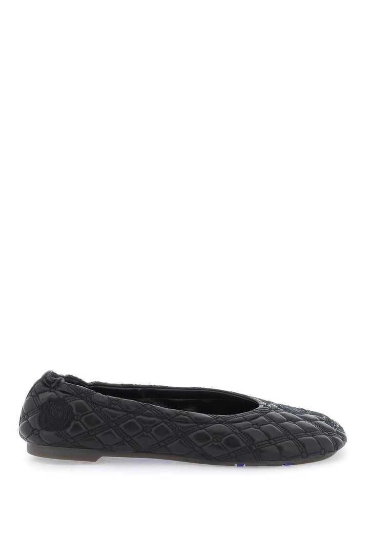 Shoes - Burberry Quilted Leather Sadler Ballet Flats - 241481NFL000002 - A1189 - 38 - Ask Me Wear