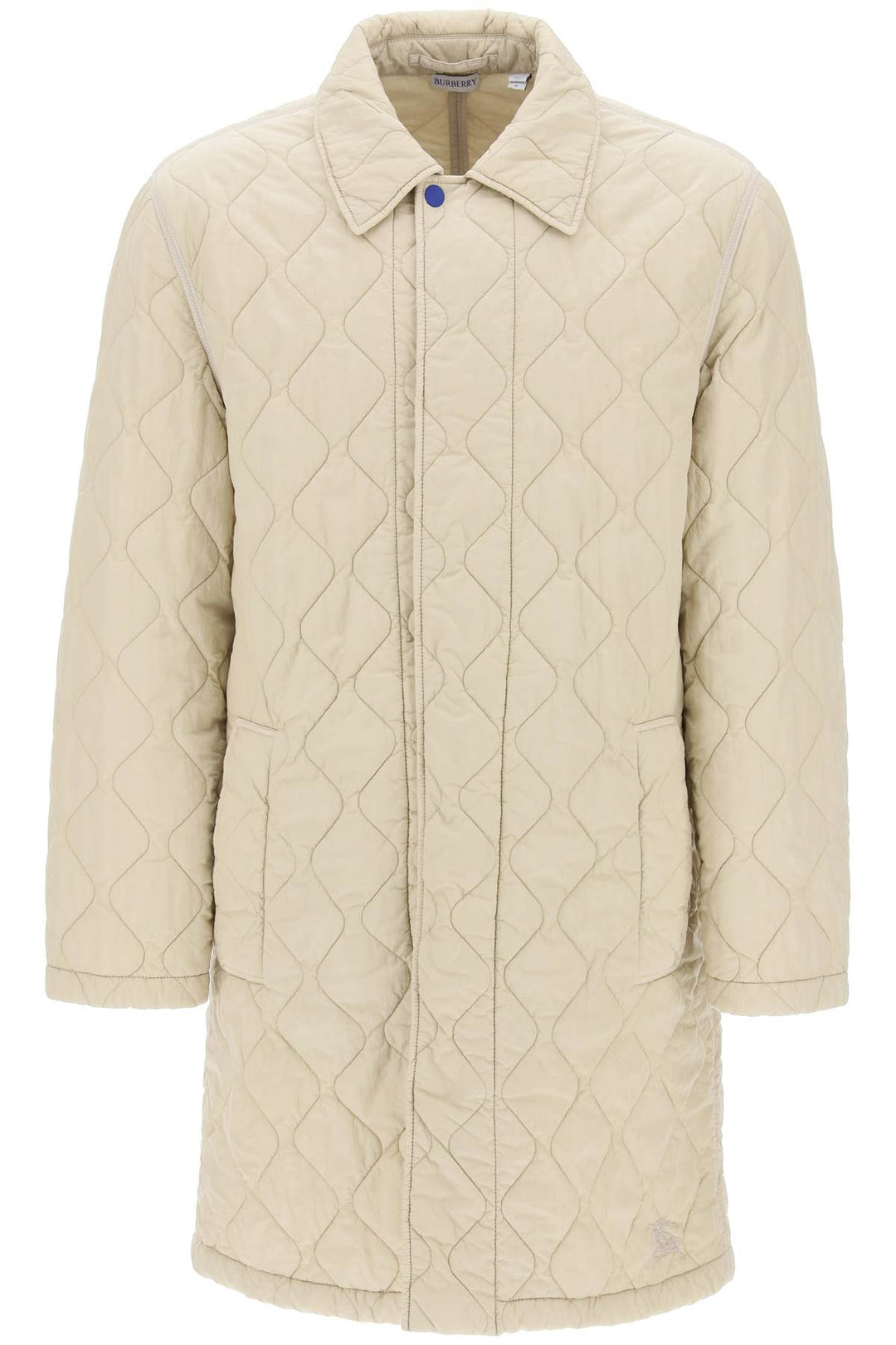 Clothing - Burberry Quilted Nylon Midi Car Coat With - 241481UGC000008 - B7348 - l - Ask Me Wear