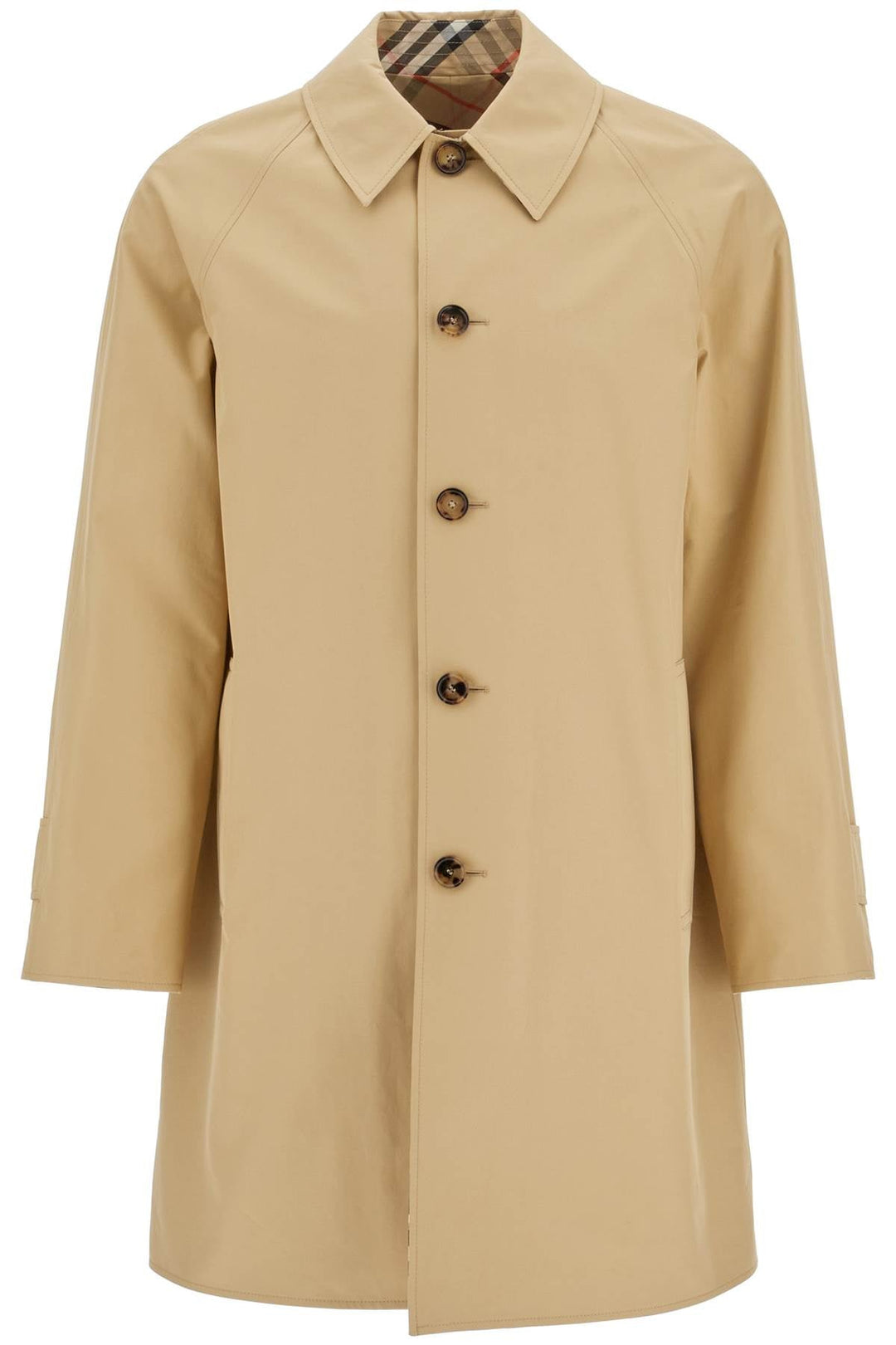 Clothing - Burberry Reversible Gabardine Car Coat - 242481UIM000002 - B8626 - 48 - Ask Me Wear