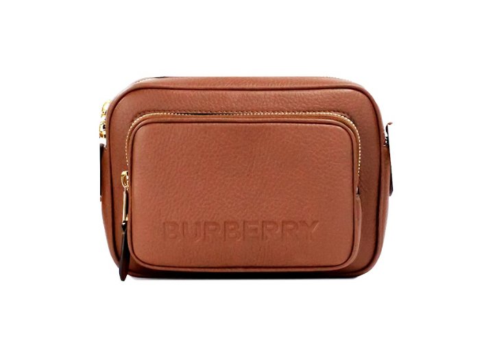  - Burberry Small Branded Tan Brown Leather Camera Crossbody Bag - 35050 - Ask Me Wear