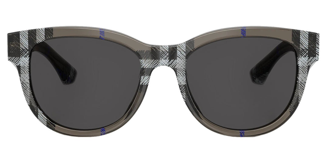 BurberrySunglasses - Burberry BE 4432U 414787 Phantos Plastic Grey Sunglasses with Grey Lens - BE_4432U_414787_54mm - Ask Me Wear
