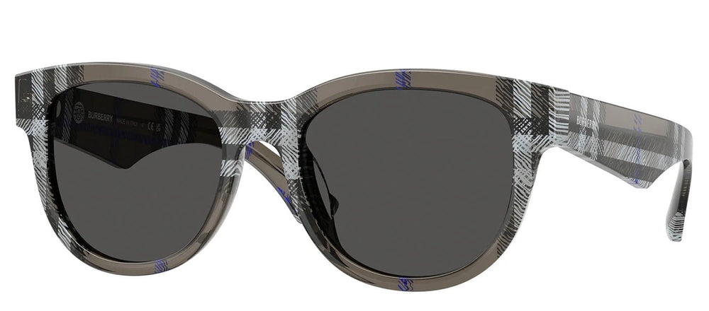 BurberrySunglasses - Burberry BE 4432U 414787 Phantos Plastic Grey Sunglasses with Grey Lens - BE_4432U_414787_54mm - Ask Me Wear