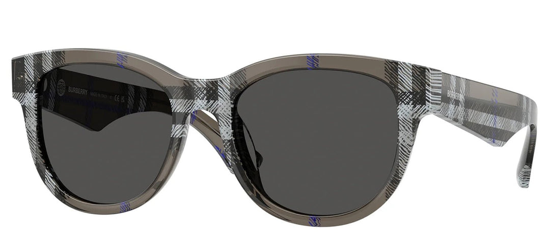BurberrySunglasses - Burberry BE 4432U 414787 Phantos Plastic Grey Sunglasses with Grey Lens - BE_4432U_414787_54mm - Ask Me Wear