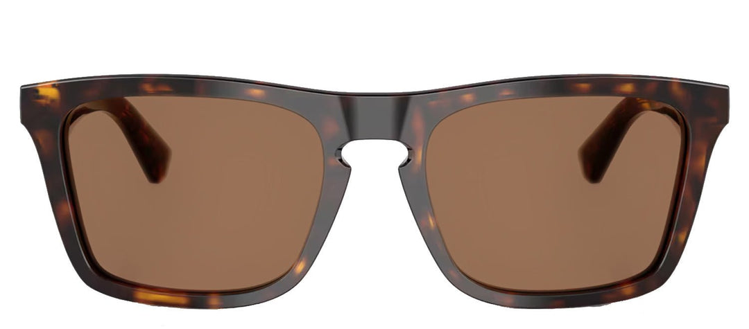 BurberrySunglasses - Burberry BE 4434 300273 Square Plastic Havana Sunglasses with Brown Lens - BE_4434_300273_57mm - Ask Me Wear
