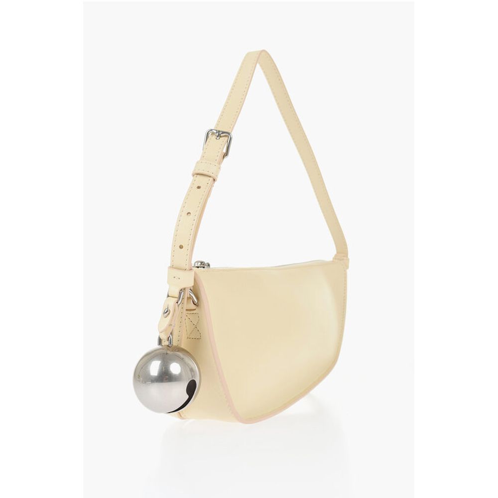 Burberry - Burberry Leather SHIELD SLING Shoulder Bag with Silver - Tone Charm - BUFR6401393236883GD - Ask Me Wear