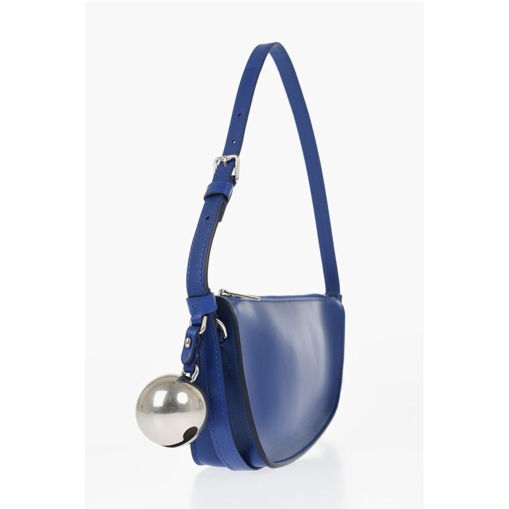 Burberry - Burberry Leather SHIELD SLING Shoulder Bag with Silver - Tone Charm - BUFR6401423236889GD - Ask Me Wear