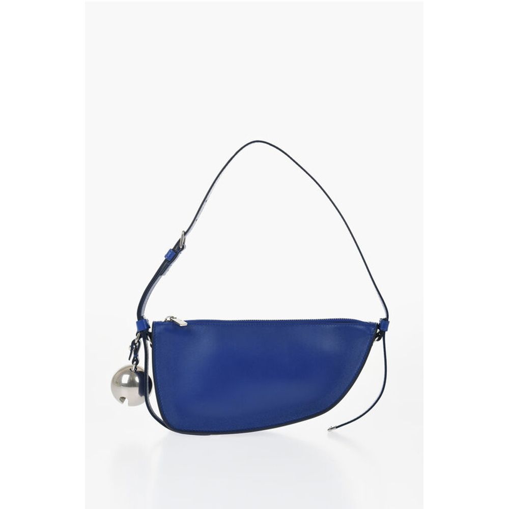 Burberry - Burberry Leather SHIELD SLING Shoulder Bag with Silver - Tone Charm - BUFR6401423236889GD - Ask Me Wear